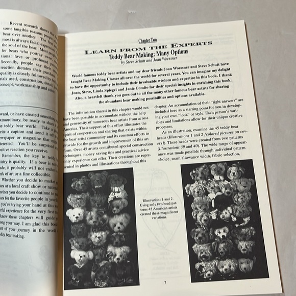 NEW 1998 Handbook for Making Teddy Bears Ultimate Linda Mullins Crafters BOOK - Picture 7 of 17